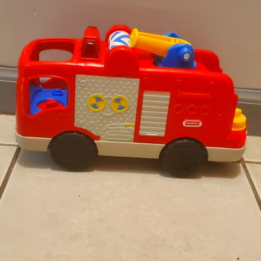 Firefighters toy car